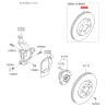 Диск тормозной S5171-22V000 Mobis - S517122V000 - схема с каталога 51712, SEURPA212