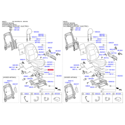 Подогрев сидения 88191-A2000 Mobis