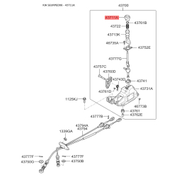 Ручка рычага переключения передач МКПП 43711-1H210 Mobis