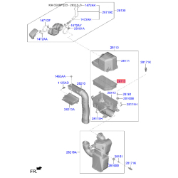 Фільтр повітряний S2811-33X000 Mobis