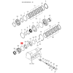 Колодки тормозные дисковые комплект S5830-23ED01 Mobis
