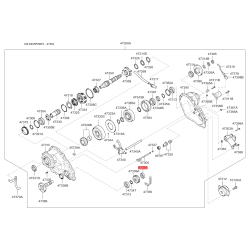 Подшипник раздаточной коробки 47381-4B000 Mobis