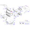 Винт обивки салона 12492-05147B Mobis - 1249205147B - схема с каталога 1249ND, KKMAP0T21