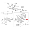 Фільтр повітряний S2811-32P100 Mobis - S281132P100 - схема з каталогу 28113, KEURPXM09