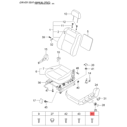 Штифт сателлита дифференциала КПП 0K43A-27256 Mobis