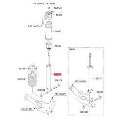 Амортизатор 55311-3U900 Mobis