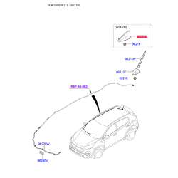 Антена 96210-D9900EB Mobis