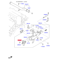 Болт корпуса головки цилиндров 11233-08256K Mobis