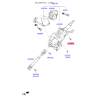 Болт рулевой колонки 11251-08501 Mobis - 1125108501 - схема с каталога 1129FB, KEURPTFE14