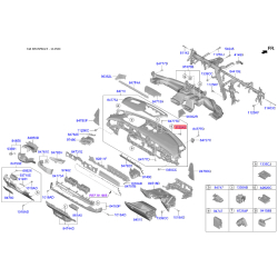 Болт подушки безопасности и обшивки кузова 11254-06203 Mobis