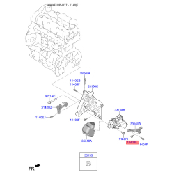 Болт маслосистеми 11403-08307S Mobis