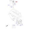Болт топливной системы 33816-2F600 Mobis - 338162F600 - схема с каталога 33816, SRUSPF119