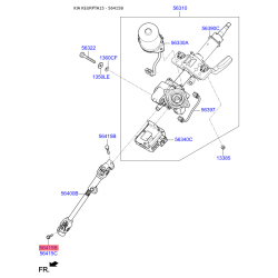 Болт рульової колонки 56415-1C000 Mobis