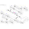 Подушка двигателя 49560-D3020 Mobis - 49560D3020 - схема с каталога 49560, KEURPD916