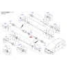 Подушка двигателя 49560-D3520 Mobis - 49560D3520 - схема с каталога 49560, SRUSPF119