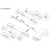 Подушка двигателя 49560-D3060 Mobis - 49560D3060 - схема с каталога 49560, SRUSPF119