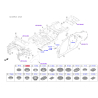 Заглушка кузова 17313-25000 Mobis - 1731325000 - схема с каталога 1076AM, KEURPEX23
