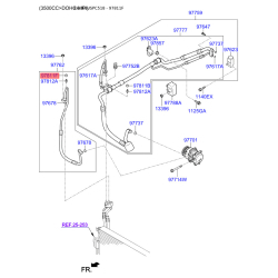 Крышка (колпачок) трубки кондиционера 97811-1D100 Mobis
