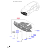 Защита двигателя / поддона двигателя 29110-F1550 Mobis - 29110F1550 - схема с каталога 29110C, SRUSPF119