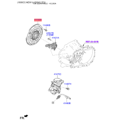 Комплект сцепления 41200-32AB2 Mobis