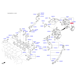 Уплотнительное кольцо, компрессор 28216-2F600 Mobis