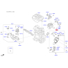 Клапан, рециркуляція ВГ 28466-2U000 Mobis - 284662U000 - схема з каталогу 28466, SEURPF119
