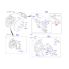 Колодки тормозные дисковые комплект S5830-22SA70 Mobis - S583022SA70 - схема с каталога 58302, KEURPSL10