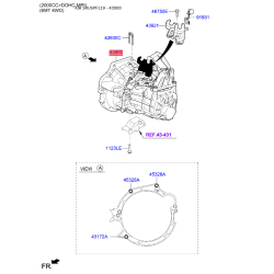 Ступінчаста коробка передач 430B0-26012 Mobis