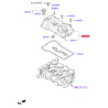 Крышка головки цилиндра 22410-2A600 Mobis - 224102A600 - схема с каталога 22410A, KEURPH817