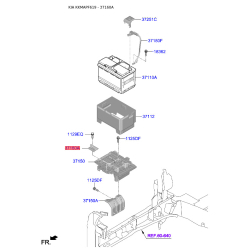 Крепление аккумулятора 37160-1M000 Mobis