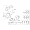 Крышка переднего крыла левая верхняя 84159-3W000 Mobis - 841593W000 - схема с каталога 84156W, SEURPSLZ14