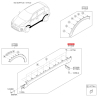 Обшивка порога левая 87751-F1000 Mobis - 87751F1000 - схема с каталога 87751D, SEURPF116