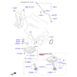 Масляный поддон 21510-2B031 Mobis