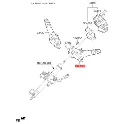 Перемикач покажчиків повороту 93410-1M631 Mobis