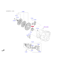 Подшипник выжимной 41420-2D000 Mobis