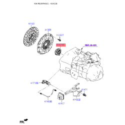 Подшипник выжимной S4142-132000 Mobis