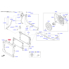 Облицювання / захисна накладка, облицювання радіатора 29135-F1500 Mobis - 29135F1500 - схема з каталогу 29135A, SRUSPF119
