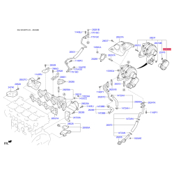 Регулирующий клапан, компрессор 28235-2F700 Mobis