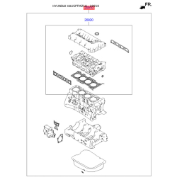 Комплект прокладок двигателя 20910-2GM01 Mobis