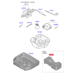 Чохол інструменту 09149-4R000 Mobis