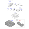 Чехол инструмента 09149-4R000 Mobis - 091494R000 - схема с каталога 09149B, KEURPDE22