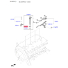 Уплотнительное кольцо, шахта форсунки 33805-2A000 Mobis - 338052A000 - схема с каталога 33805, KEURPPU20