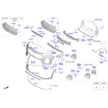 Фара противотуманная правая 92202-F1500 Mobis - 92202F1500 - схема с каталога 92202, SRUSPF119