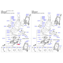 Сидение крепление AA62C-1H010 Mobis