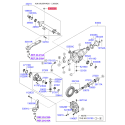 Шайба пружинная (гровер) 13602-14006K Mobis