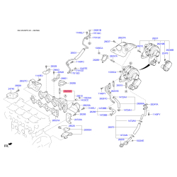 Шпилька двигателя 28264-4A010 Mobis