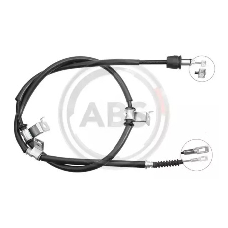 Трос стояночной тормозной системы A.B.S. ABS K17387. Фото 1 ABS K17387