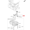 Масляний насос 21310-2G001 Mobis - 213102G001 - схема з каталогу 26100, KKMAPTD08