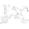 Фильтр топливный 31112-3R000 Mobis - 311123R000 - схема с каталога 31112, KEURPTFE14
