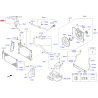 Бачок расширительный 25430-2T000 Mobis - 254302T000 - схема с каталога 25430T, KEURPTFE14
